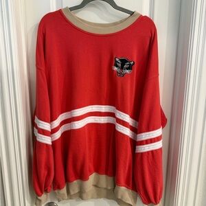 Anthropologie oversized sweatshirt